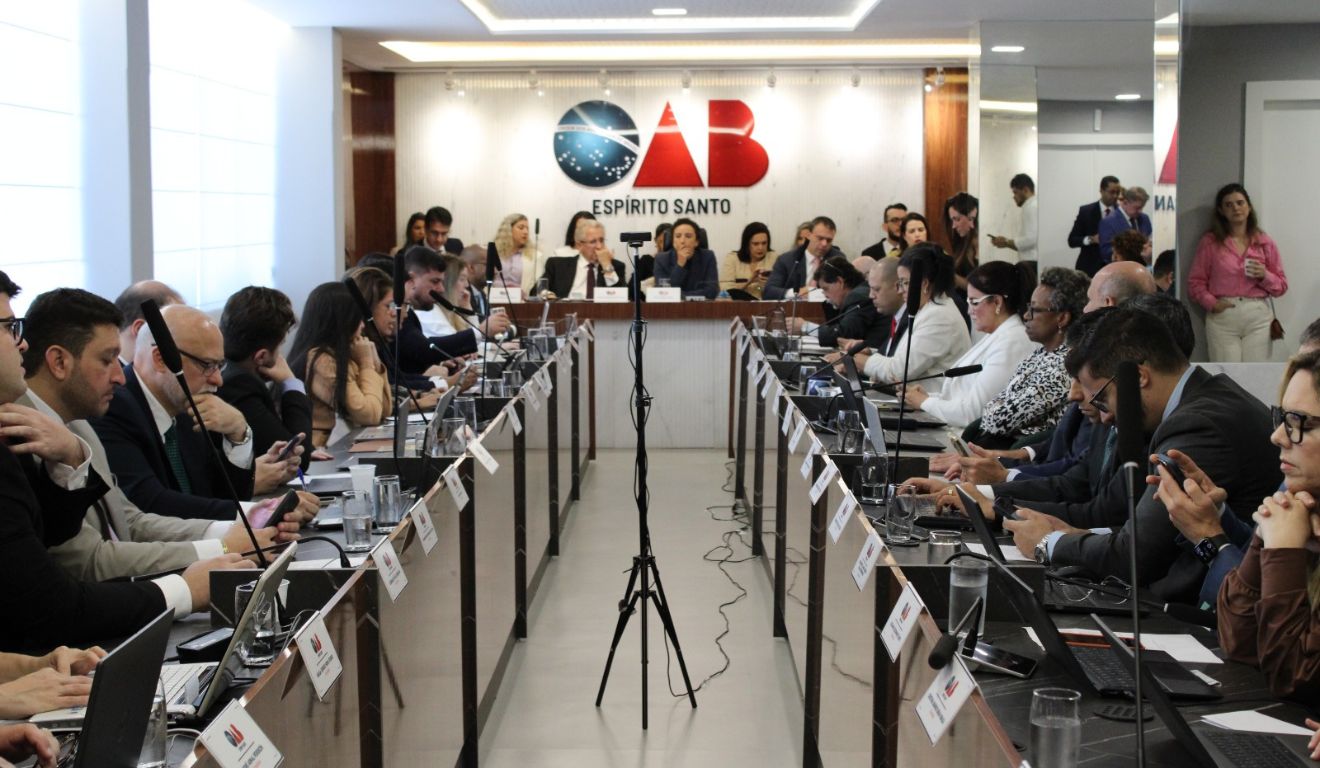 Conselho da OAB-ES (foto: Ascom/OAB-ES)