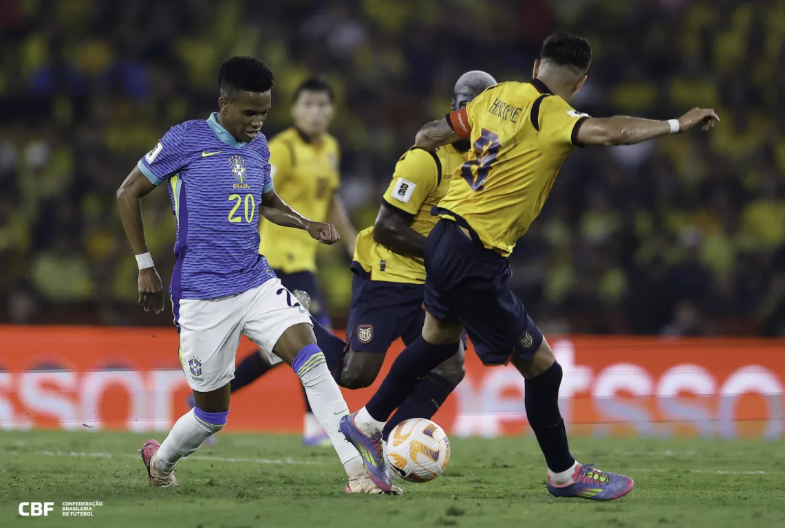 Eliminatórias da Copa: Equador x Brasil. 05/06/2025
