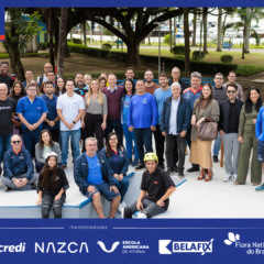 Veja fotos da entrega da pista de skate e patins da Praça dos Namorados