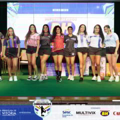 Desfile de musas e mais novidades: veja fotos do lançamento da Copa Vitória das Comunidades
