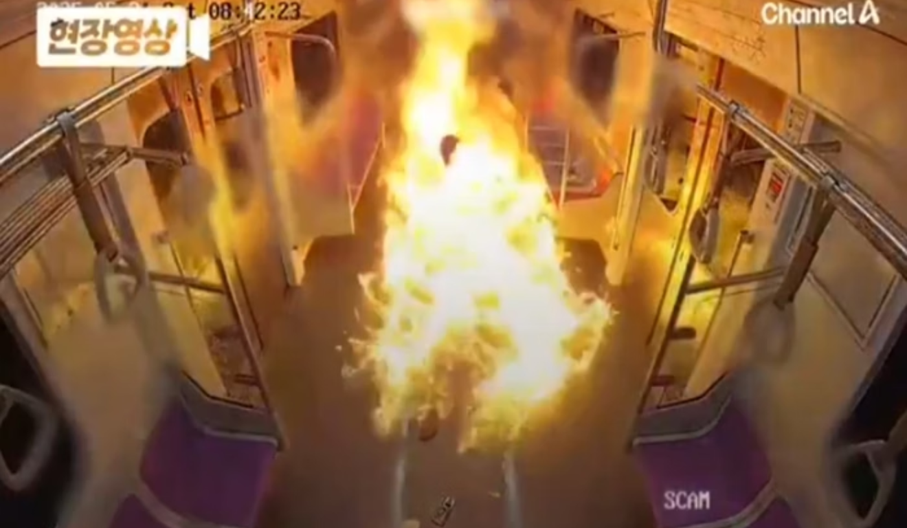 Incêndio em metrô