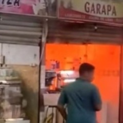 Incêndio ocorreu na tarde de segunda-feira (16)

Reprodução/Redes Sociais
