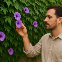 Ipomoea cairica a trepadeira que cobre muros comuns em apenas 3 semanas