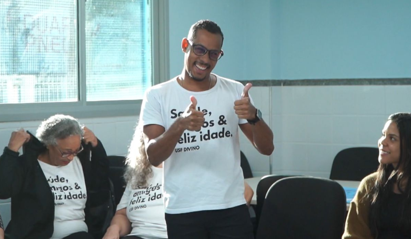 Jamerson Santos, cirurgião-dentista e coordenador do projeto FelizIdade