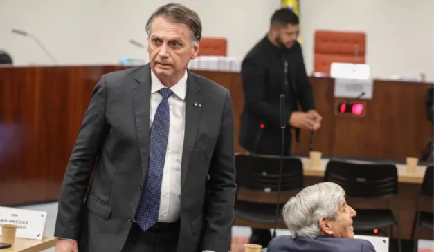 Jair Bolsonaro no STF.