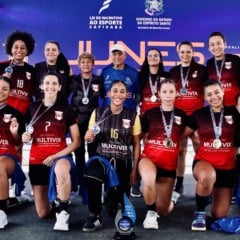 Junes 2025: Multivix campeã no handebol feminino