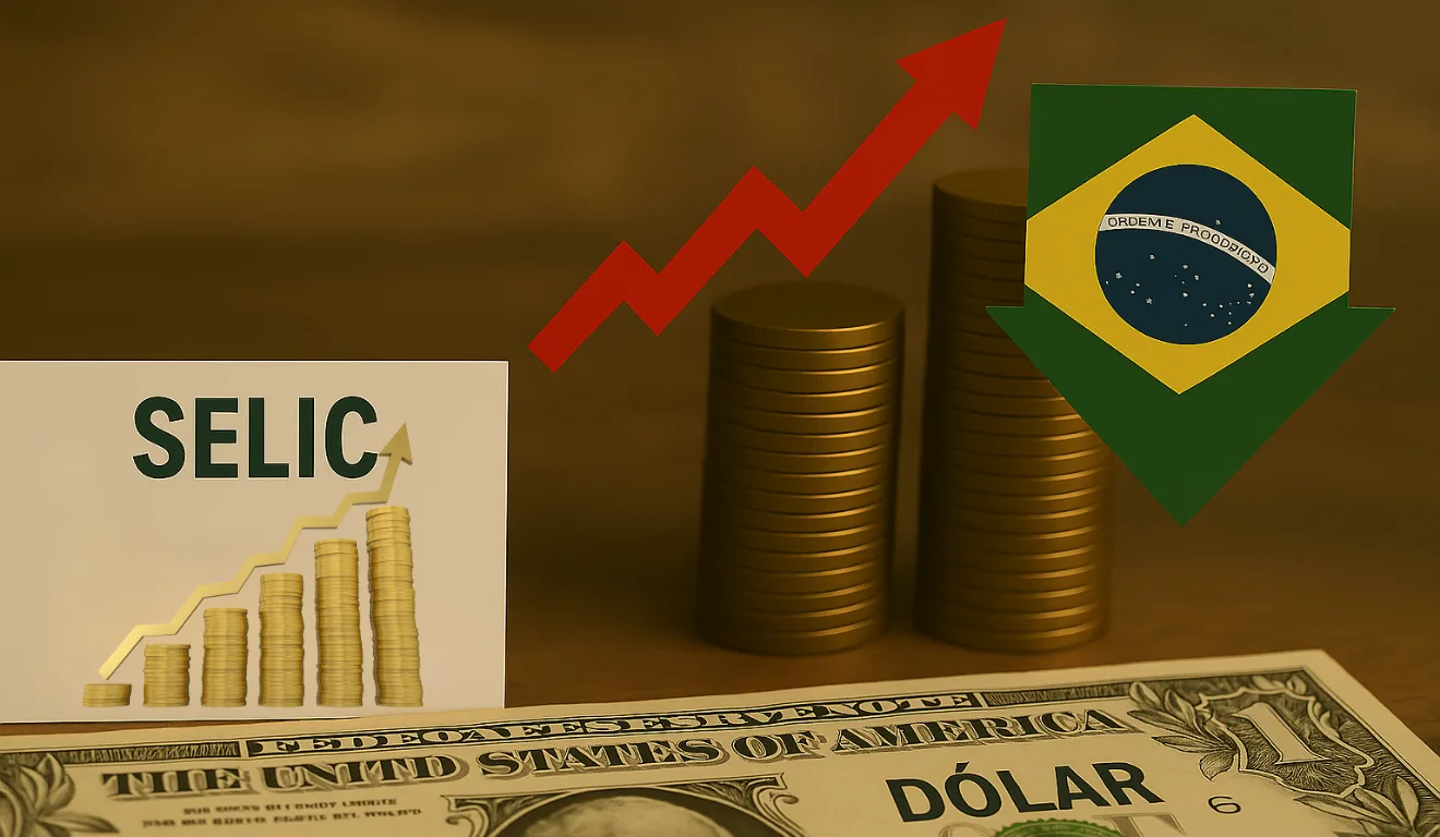 Existe correlação entre Selic, inflação e dólar?