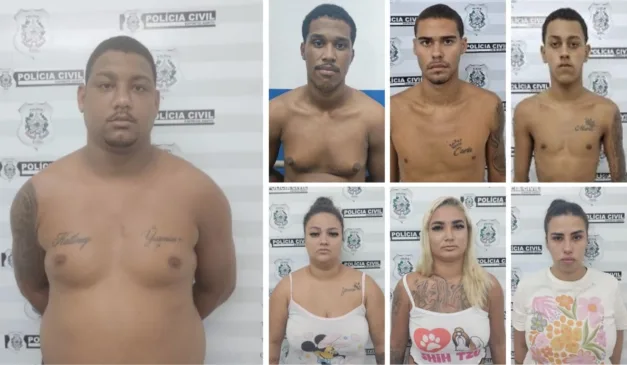 Suspeitos presos pela morte de Marcelo Henrique Dias Pereira Rodrigues