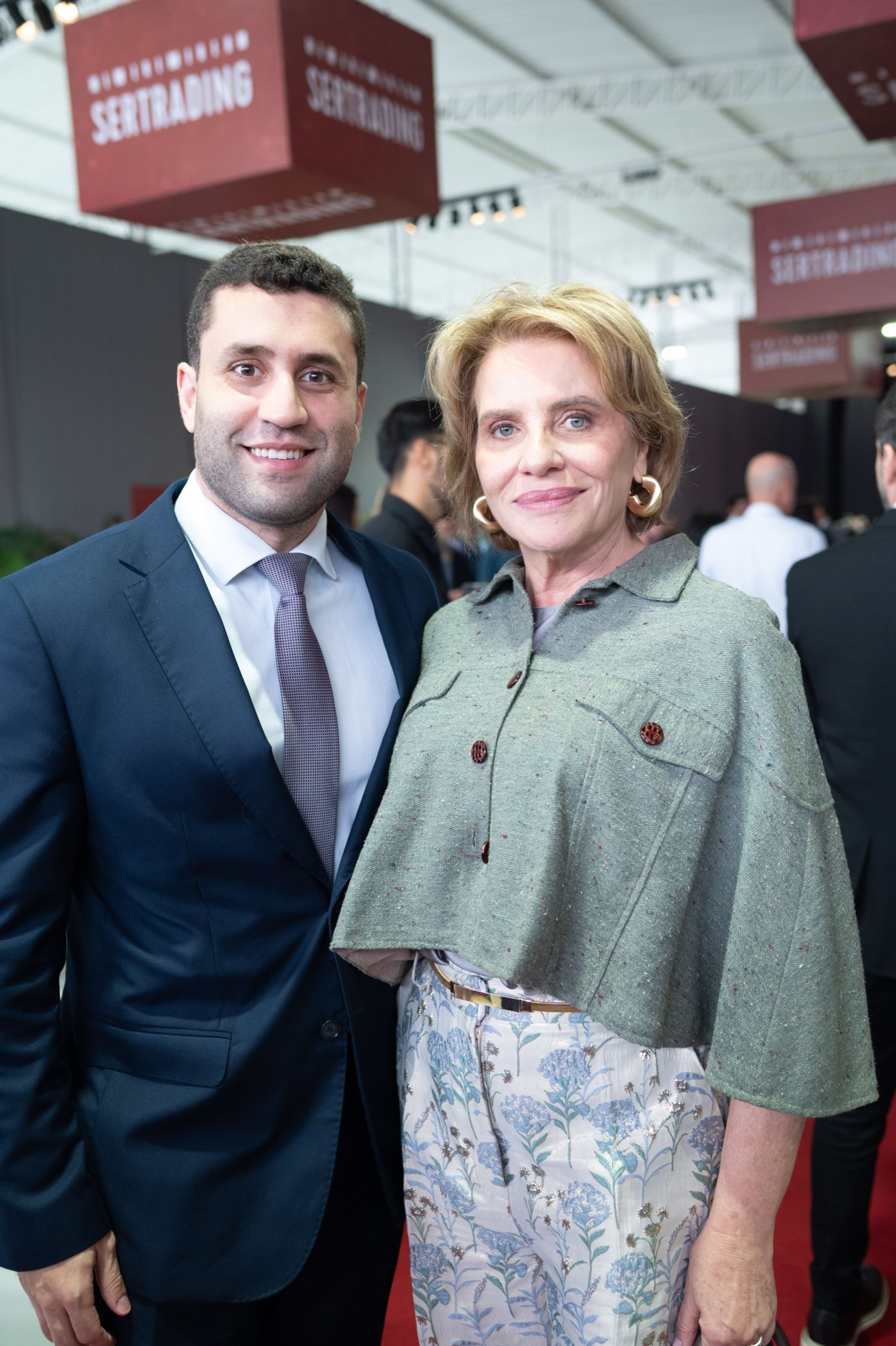 Lucas Armond e Luciana Júdice