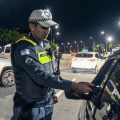 Operação Lei Seca, realizada na Serra e em Cariacica no último final de semana