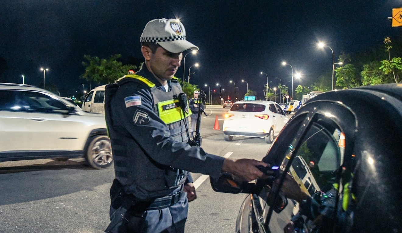 Operação Lei Seca, realizada na Serra e em Cariacica no último final de semana