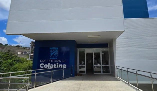 Sede da Prefeitura de Colatina. Foto: Reprodução/Prefeitura de Colatina