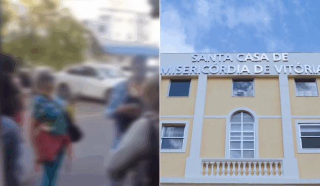 Pacientes na Santa Casa