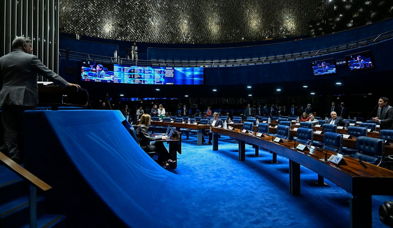Plenário do Senado Federal em Brasília