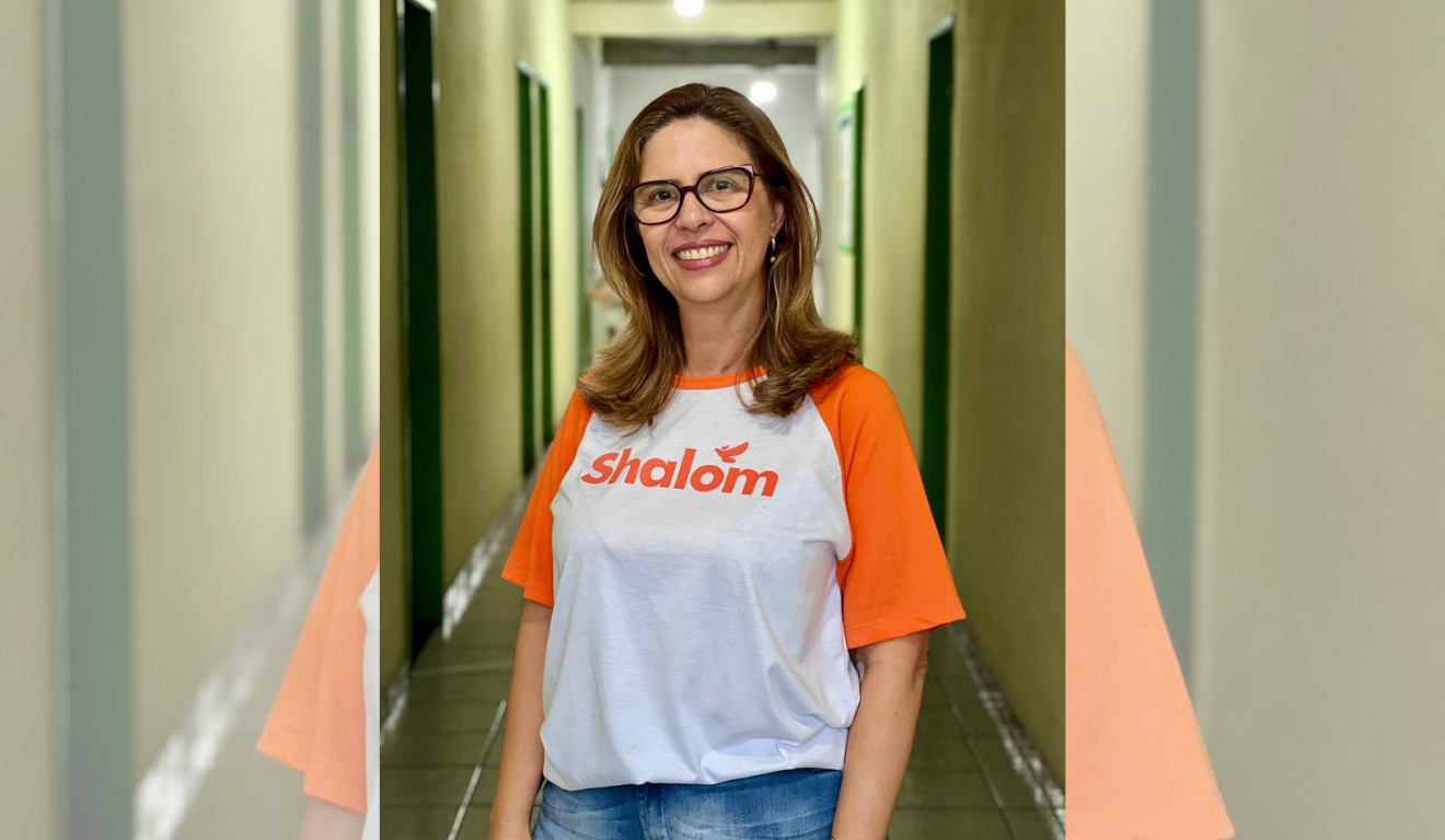 Presidente da associação, Andressa Sathler