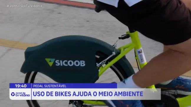 Andar de bicicleta faz bem para a saúde e o meio ambiente