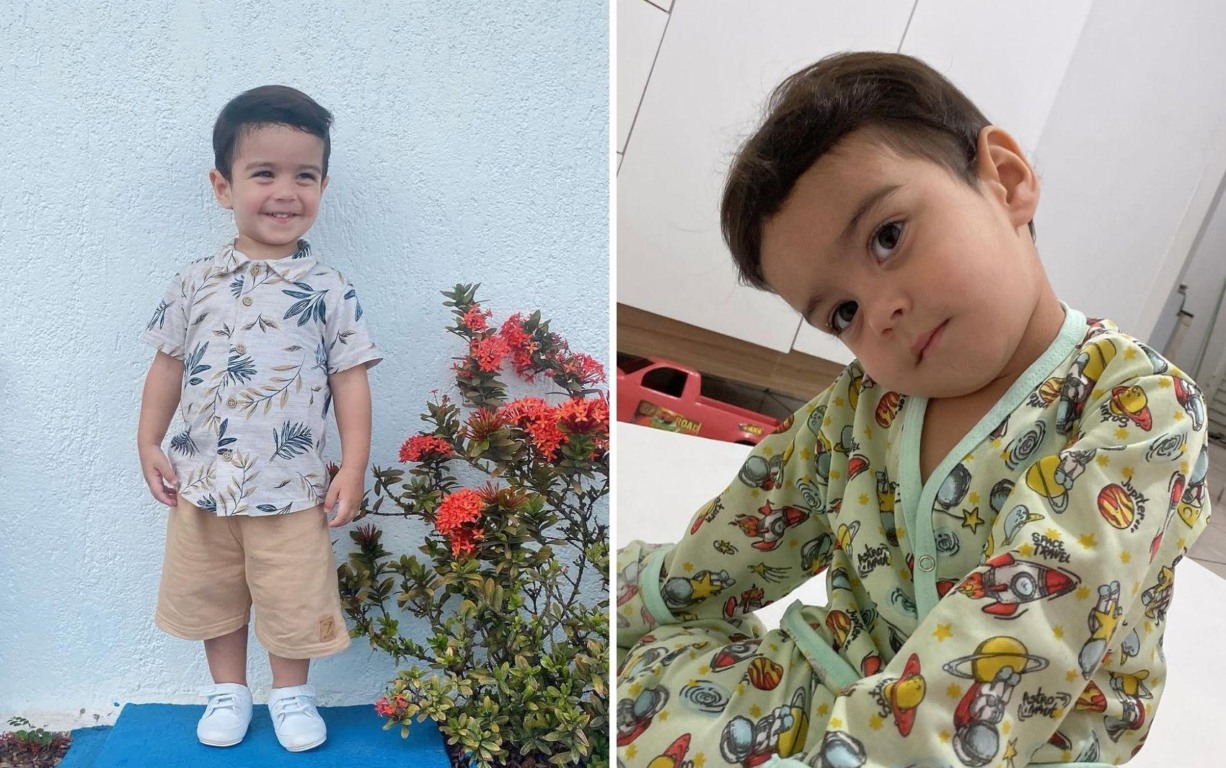Salomão Rodrigues Faustino, de 2 anos, morreu após ser esquecido em carro em Goiás
