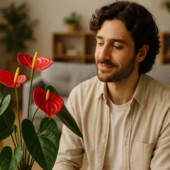 Segundo o feng shui, o antúrio aumenta harmonia e entusiasmo