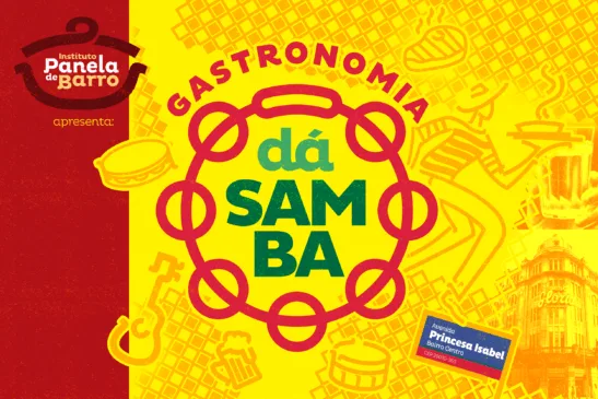 Fire assina nova identidade visual do Instituto Panela de Barro e do evento Gastronomia Dá Samba