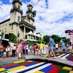 Tapete de Corpus Christi em Castelo