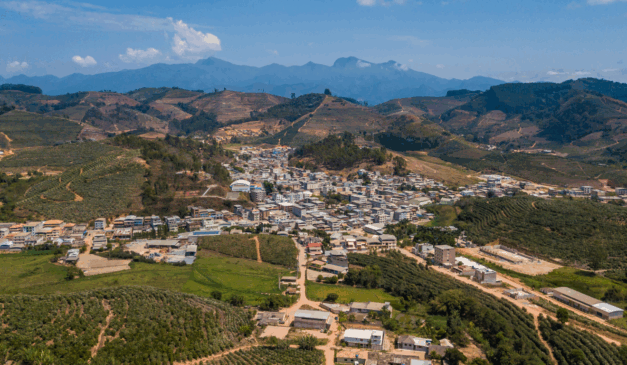 Vista da cidade de Irupi