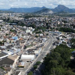 Vista geral da cidade de Cariacica
