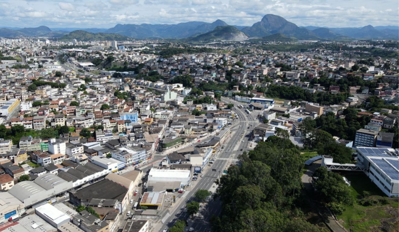 Vista geral da cidade de Cariacica