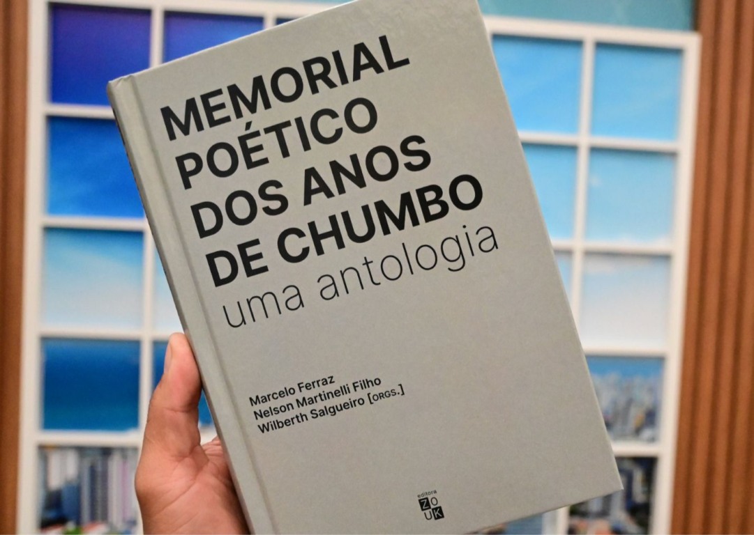Vitrine literária Memoria poético dos de chumbo