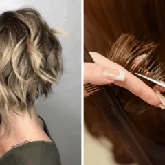 Corte Wavy Bob/Reprodução Pinterest/Canva
