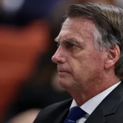 Jair Bolsonaro durante depoimento no STF