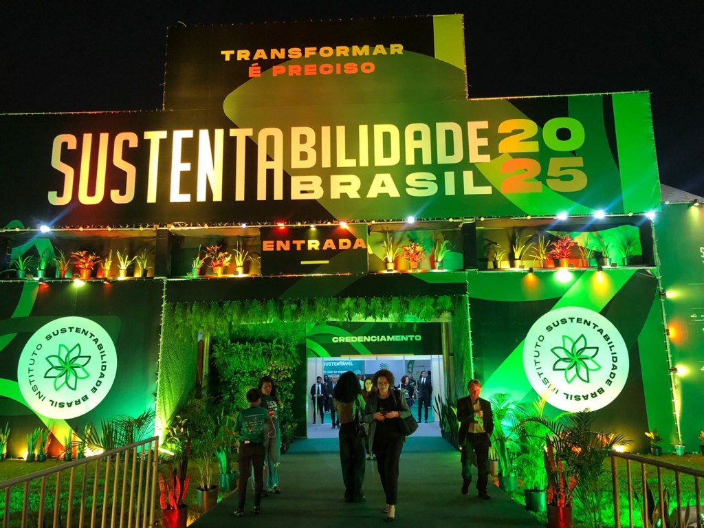 Entrada do evento Sustentabilidade Brasil 2025 Entrada do evento Sustentabilidade Brasil 2025