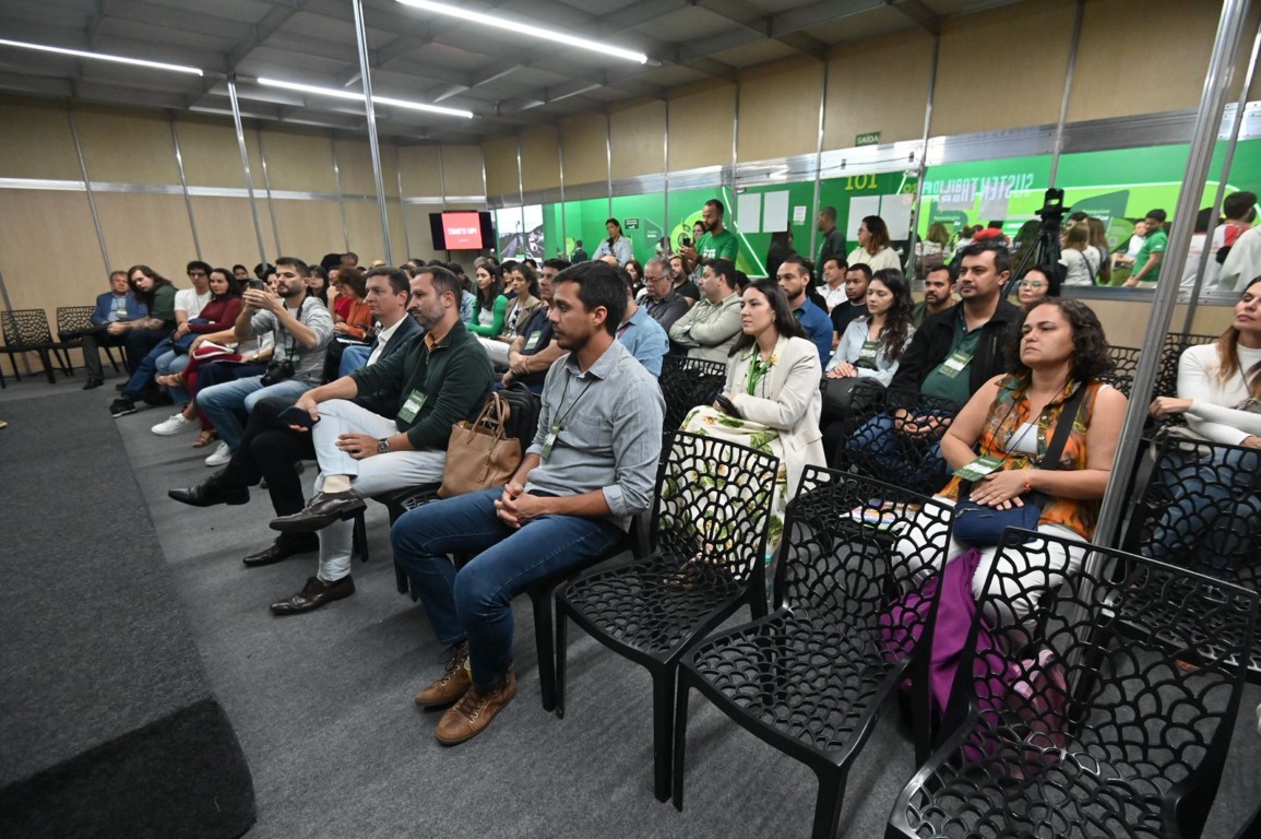 As discussões sobre o agro na conferência Sustentabilidade Brasil  antecipam um dos principais temas da COP30, que acontece o Pará em novembro. Crédito: Divulgação