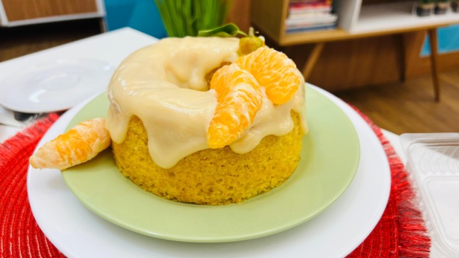 Bolo de Mexerica. Foto: Roberta Salgueiro