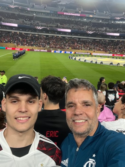Marcelo Pimentel c o filho Arthur