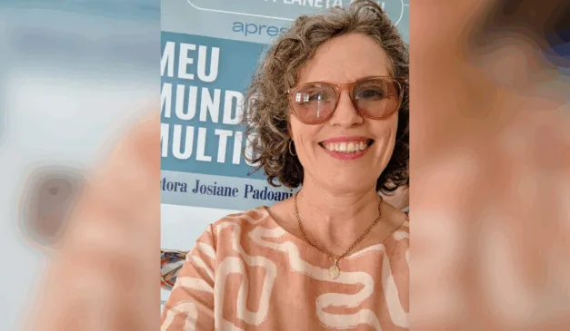 Escritora Josiane Padoani vai lançar "Meu Mundo Multicor", "A Amélia que ainda habita em mim" e "Dom Pedro II em verso e prosa" (Foto: Acervo pessoal)