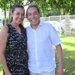 O empresário Valdecir Torezani recebe para um almoço bem incrementado em sua belíssima Fazenda Miguel