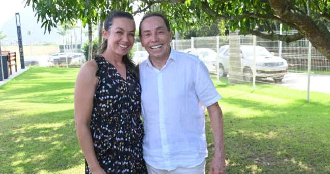 O empresário Valdecir Torezani recebe para um almoço bem incrementado em sua belíssima Fazenda Miguel