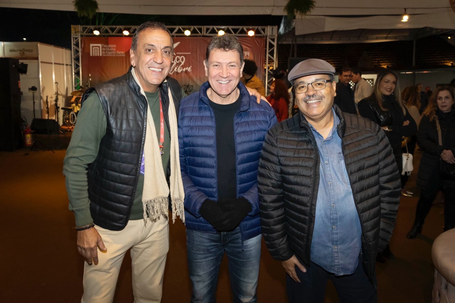 Zé Olavo Medici, Mauro Massucati Filho e Vanderlei Martins