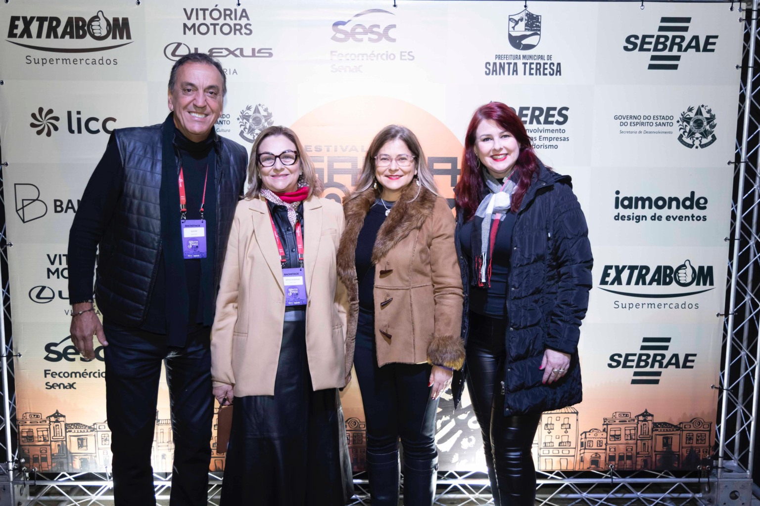 Zé Olavo Medici, Sonia Ia ... e, gerente do SESC-ES