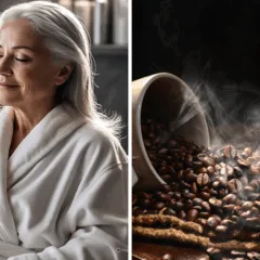 Receita natural promete cobertura dos fios brancos com café e condicionador/Reprodução