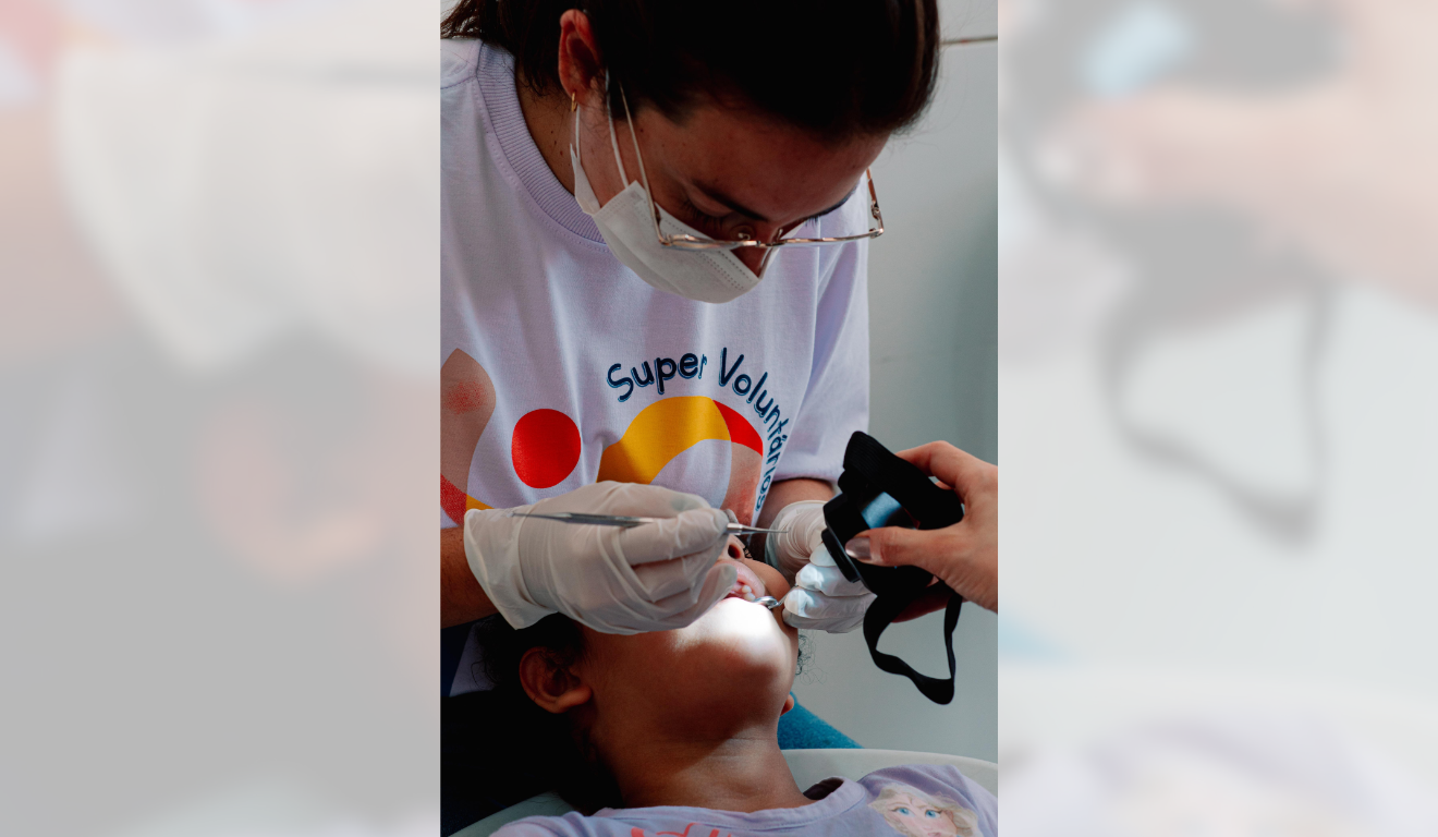mais de 100 atendimentos super voluntários