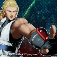 Andy Bogard surge em FATAL FURY: City of the Wolves!