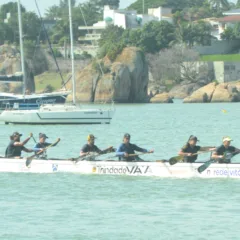 1ª Etapa do Campeonato Estadual de Va'a (Canoa Havaiana). Curva de Jurema, Vitória. 31/05/2025