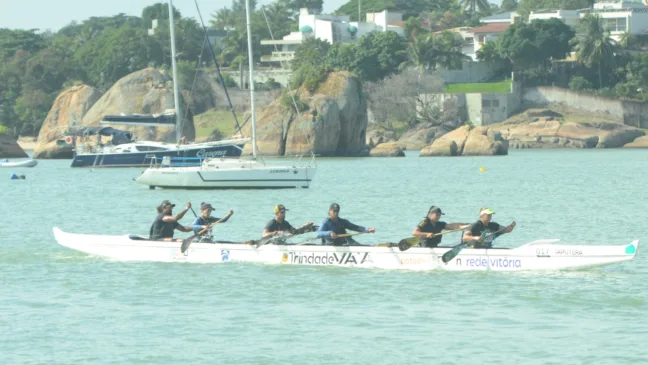 1ª Etapa do Campeonato Estadual de Va'a (Canoa Havaiana). Curva de Jurema, Vitória. 31/05/2025