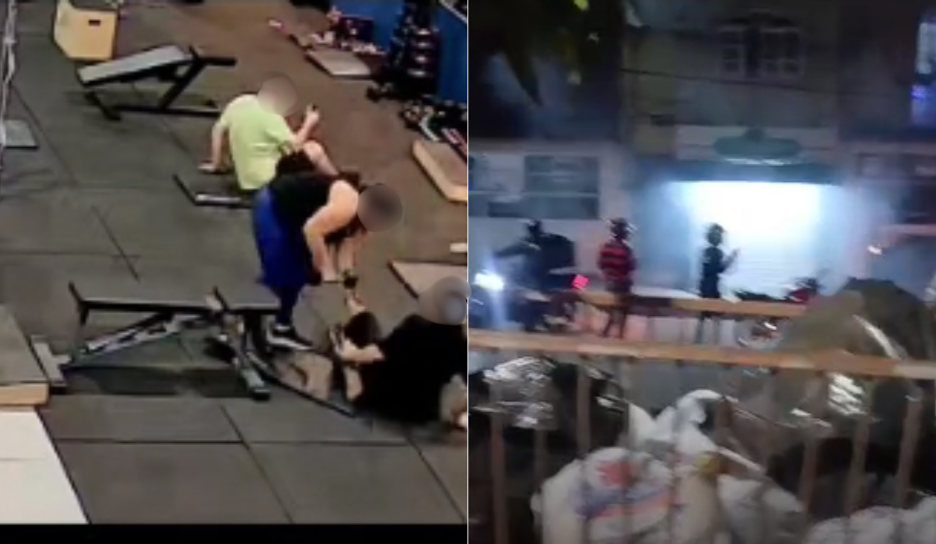 Jovem é atingida por tiro na perna dentro de academia