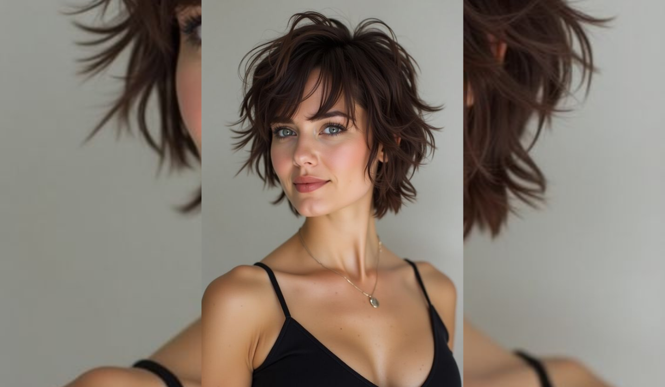 Corte de cabelo short shaggy/Reprodução Pinterest