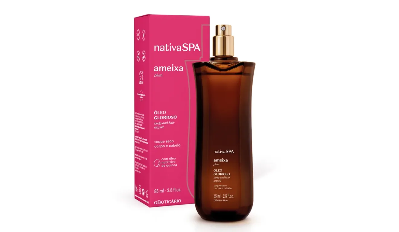 Óleo Glorioso Nativa SPA Ameixa Negra/Reprodução