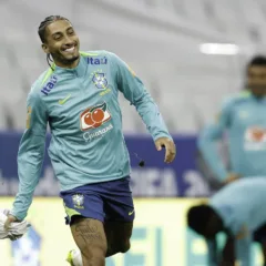 Treino da Seleção Brasileira em São Paulo. Raphinha. 09/06/2025