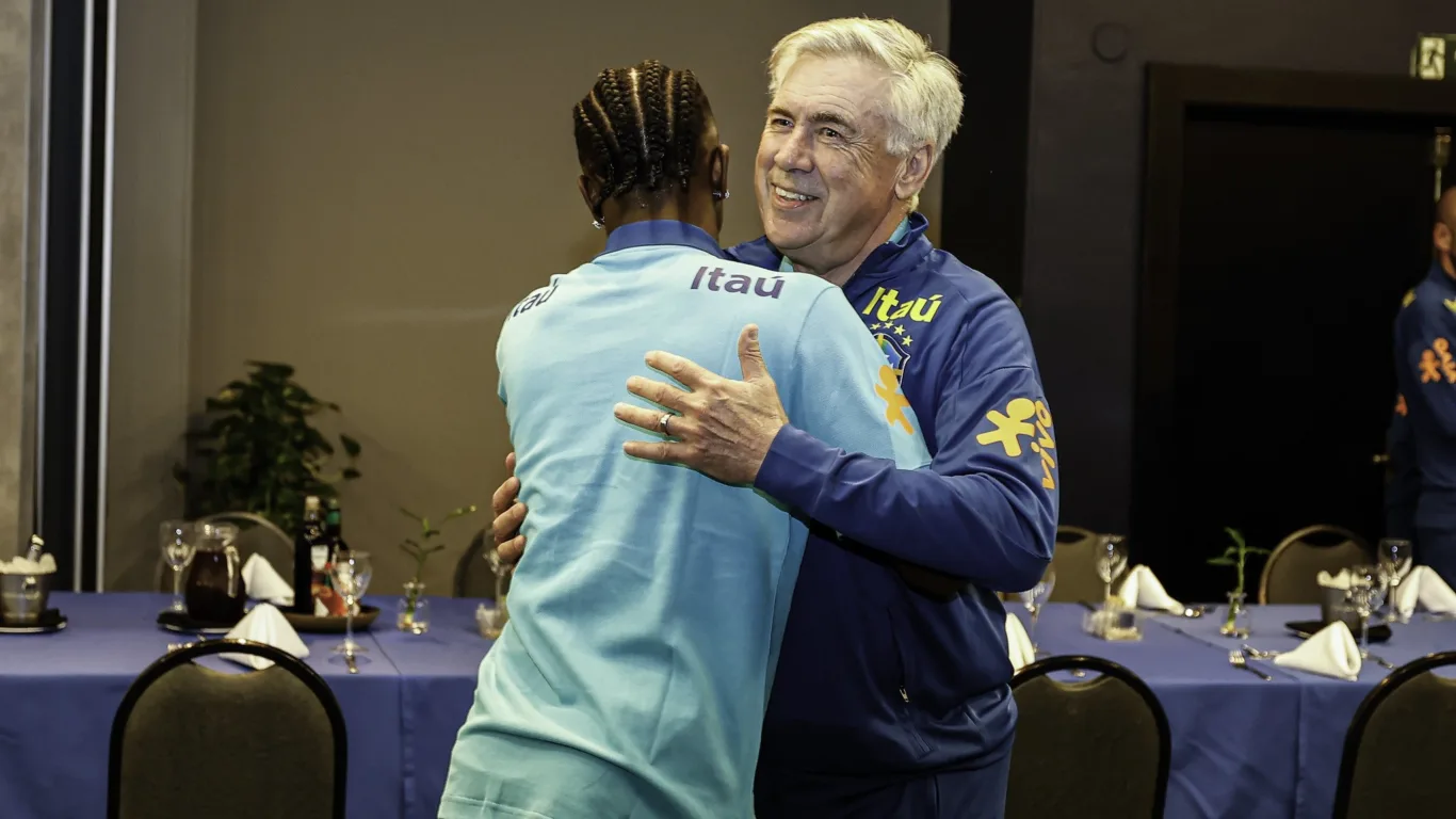 01.06.2025 - Seleção se apresenta em São Paulo Foto: @rafaelribeirorio I CBF