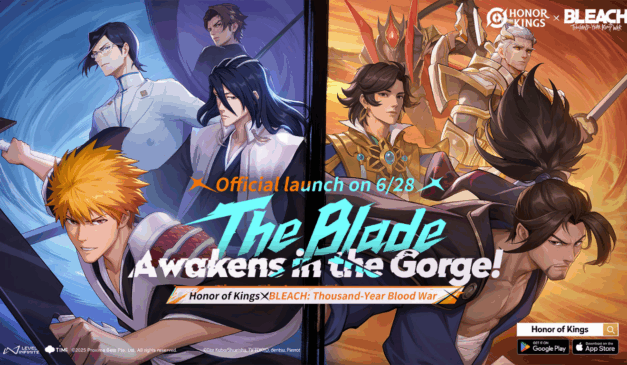 Honor of Kings anuncia parceria com BLEACH: Thousand-Year Blood War